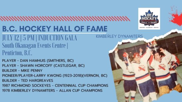’78 Dynamiters heading into BC Hockey Hall of Fame